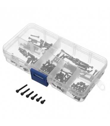 Набір З 180 Чорних Сталевих Болтів Suleve™ M2CH2 M2