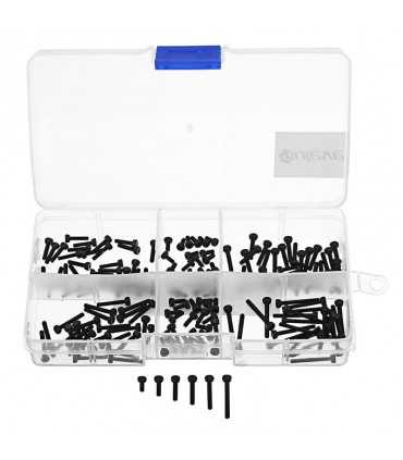 Набір З 180 Чорних Сталевих Болтів Suleve™ M2CH2 M2