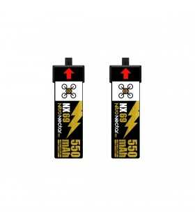 Акумулятори NewBeeDrone Nitro Nectar NX69 550mAh 1S 80C HV LiPo Battery 2xBatteries