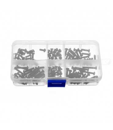 Набір З 120 Чорних Сталевих Болтів Suleve™ M3CH2 M3