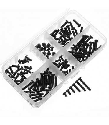 Набір З 120 Чорних Сталевих Болтів Suleve™ M3CH2 M3