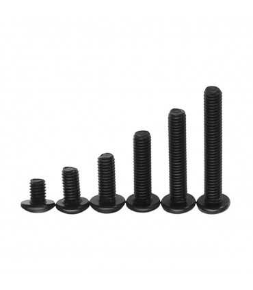 Набір З 120 Чорних Сталевих Болтів Suleve™ M3CH2 M3