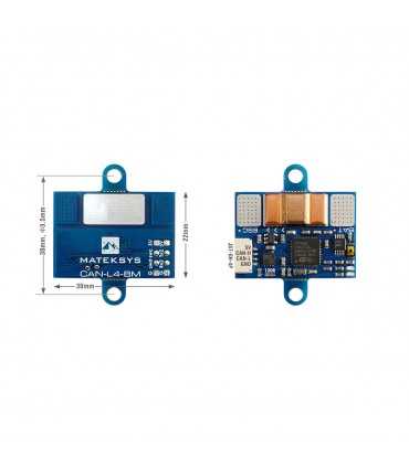 Цифровий Монітор Потужності Matek AP_Periph CAN Digital Power Monitor, CAN-L4-BM