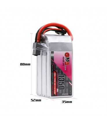 Акумулятор Gaoneng GNB 1350mAh 22.2V 130C/260C 6S Lipo