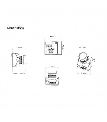 Камера Для FPV Дронрейсингу Runcam Racer 3 micro