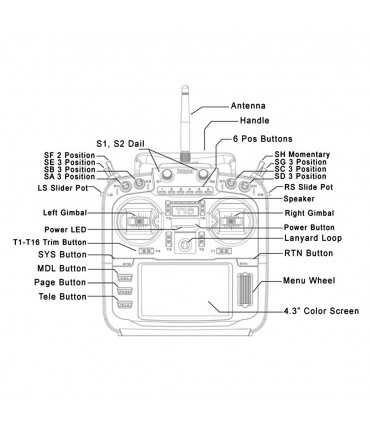 Апаратура Радіокерування Jumper T16 Pro Hall