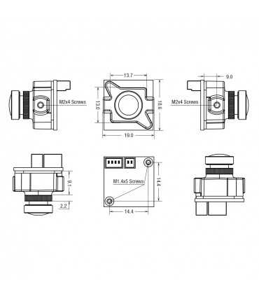 Камера Для FPV Дронрейсингу Foxeer Predator Micro V4