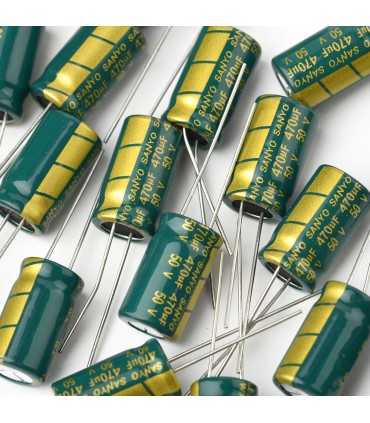 Електролітичний Конденсатор Low ESR Sanyo 50V 470uF