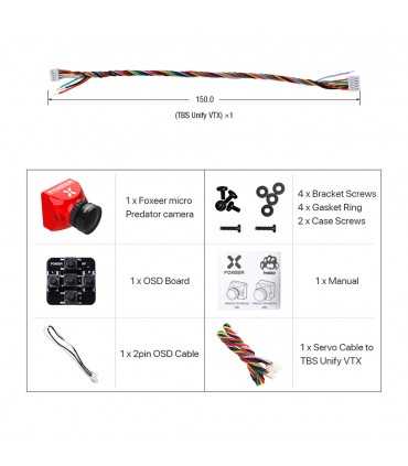 Камера Для FPV Дронрейсингу Foxeer Predator Micro Full Cased V4