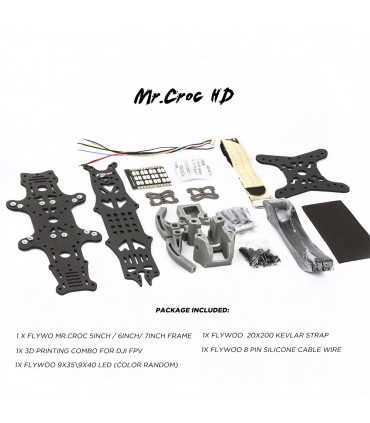 П'яти Дюймова Рама Для FPV Дронів Flywoo Mr.Croc HD 225mm