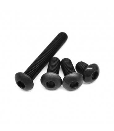 M3 Болт з круглою головкою із вуглецевої сталі