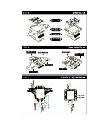 Перехідник Для Відеопередавача Rush Tiny Tank Sled Pack перехідник для відеопередавача