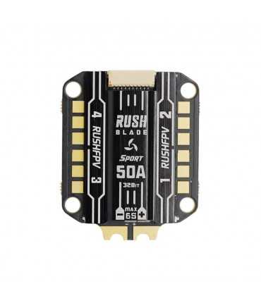 Регулятор Швидкості Rush Blade 50A 2-6S BLHeli_32 Sport Edition 4 in 1 ESC