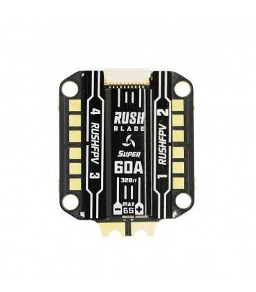 Регулятор Швидкості Rush Blade 60A 2-6S BLHeli_32 Super Edition MCU F350 4 in 1 ESC