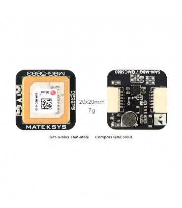Модуль GPS c Компасом Matek GPS-Compass Module M8Q-5883
