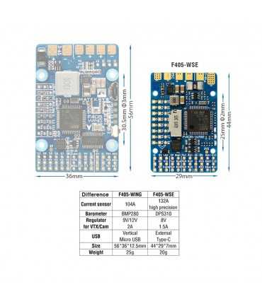 Польотний Контролер Matek Flight Controller F405-WSE