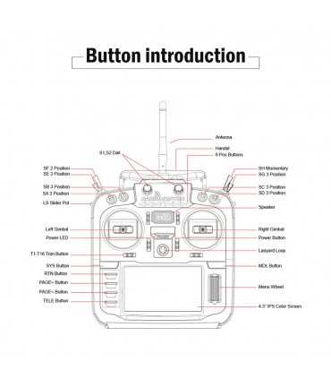 Апаратура Радіокерування RadioMaster TX16S Hall