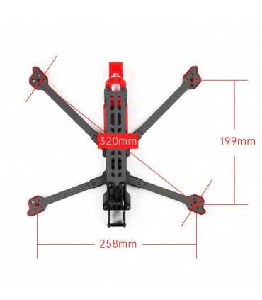 Семи Дюймова Рама Для FPV Дронів iFlight Chimera7 LR Frame Kit