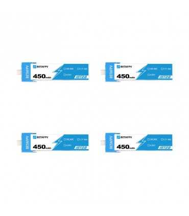 Акумулятори Betafpv BT2.0 450mAh 1S 30C Lipo 4pcs
