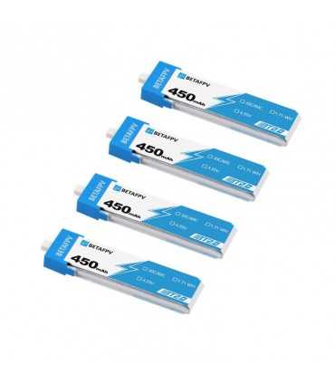Акумулятори Betafpv BT2.0 450mAh 1S 30C Lipo 4pcs
