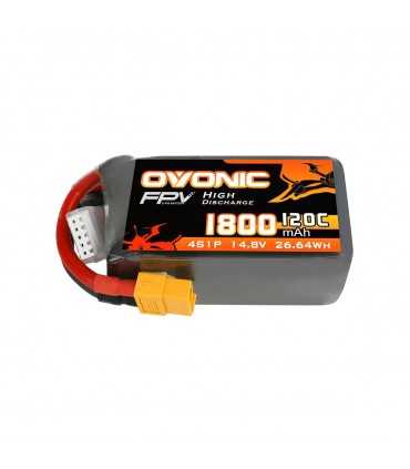 Акумулятор Ovonic 1800mah 4S 14.8V 120C Lipo
