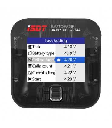 Зарядний Пристрій ISDT Q6 Pro BattGo 300W 14A Pocket Lipo Battery Balance Charger