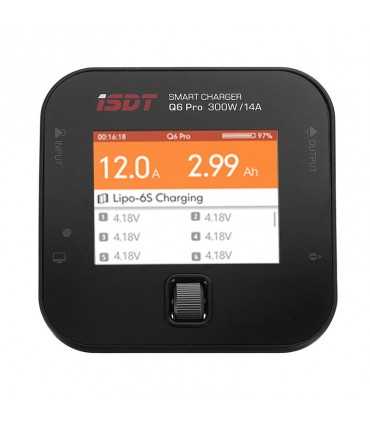 Зарядний Пристрій ISDT Q6 Pro BattGo 300W 14A Pocket Lipo Battery Balance Charger