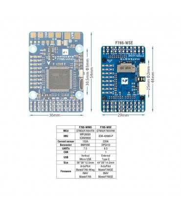 Польотний Контролер Matek Flight Controller F765-WSE