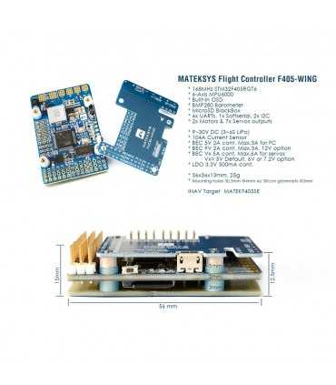 Польотний Контролер Matek Flight Controller F405-WING