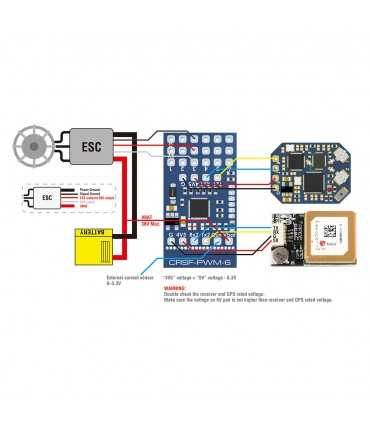 Конвертор Сигнала Matek CRSF-PWM Converter, CRSF-PWM-6