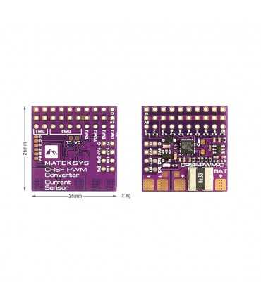 Конвертор Сигнала Matek CRSF-PWM Converter, CRSF-PWM-С