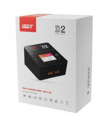 Зарядний Пристрій ISDT D2 200W 24A AC Dual Channel Output Smart Battery Balance Charger