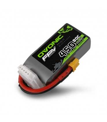 Акумулятор Ovonic 450mah 4S 14.8V 80C Lipo