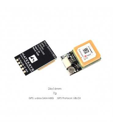 Модуль GPS Matek GNSS ublox SAM-M8Q