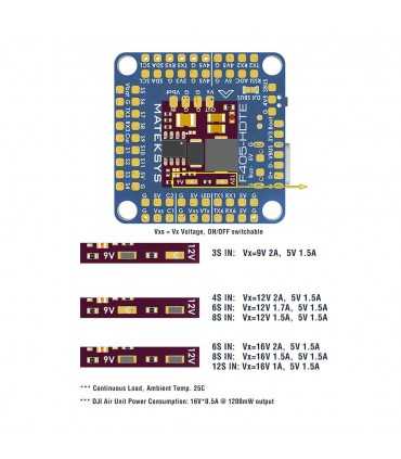 Польотний Контролер Matek Flight Controller F405-HDTE