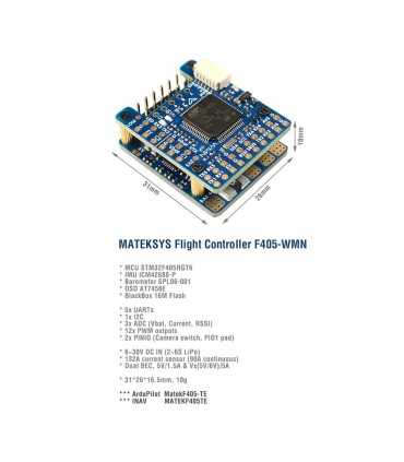 Польотний Контролер Matek Flight Controller F405-WMN