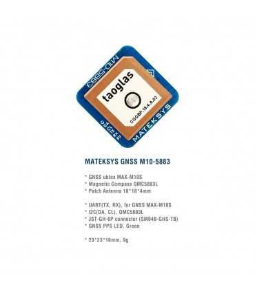 Модуль GNSS c Компасом Matek GNSS & Compass M10-5883