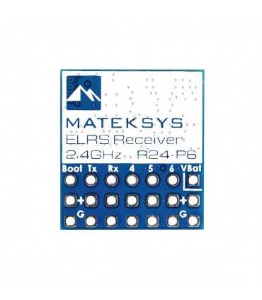 Радіоприймач Matek ELRS 2.4GHz PWM receiver R24-P6