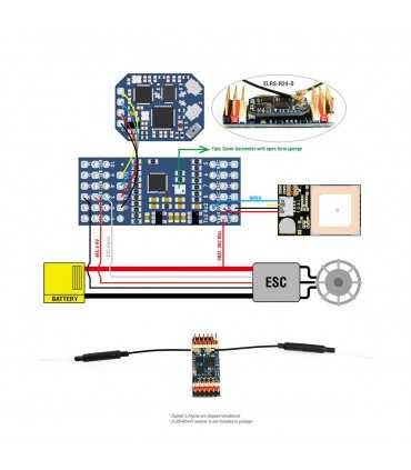 Конвертор Сигнала Matek CRSF to PWM Converter w/ Vario CRSF-PWM-V10