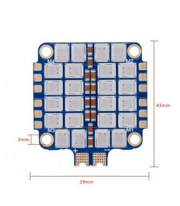 Регулятор Швидкості iFlight SucceX 60A V2 Plus 2-6S BLHeli_32 4 in1 ESC