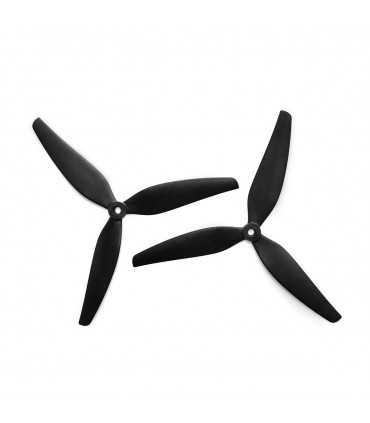 Трилопатеві Пропелери HQProp Cine7 7X4X3 Black-Glass Fiber Reinforced Nylon