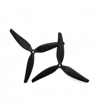 Трилопатеві Пропелери HQProp Cine7 7X4X3 Black-Glass Fiber Reinforced Nylon