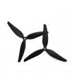Трилопатеві Пропелери HQProp Cine7 7X4X3 Black-Glass Fiber Reinforced Nylon