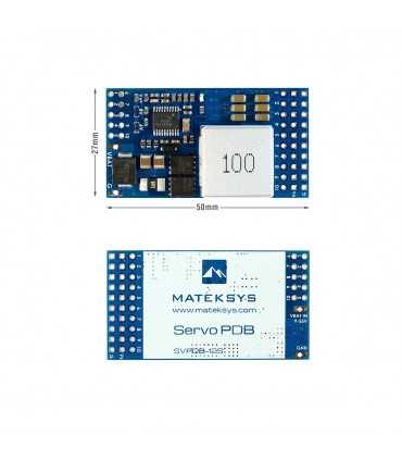 Плата Розподілу Живлення Matek Servo PDB-12S with 12A BEC 9-55V to 5/6/8V