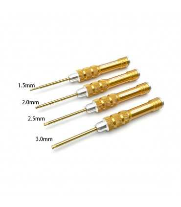 Набір шестигранних викруток RJX Mini Titanium Alloy Hex Screwdriver