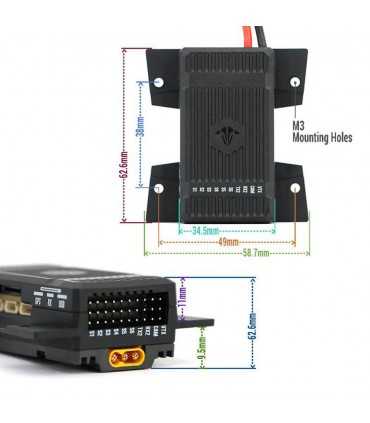 Польотний контролер Lucid Wing AIO 2-6S 50A