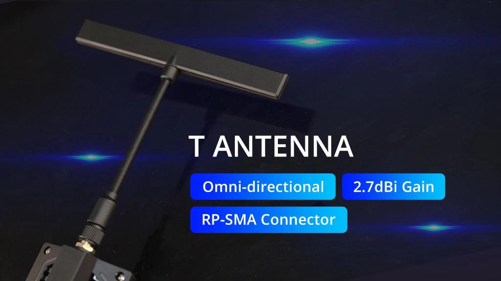 T-подібна всеспрямована антена 900 МГц для RadioMaster Bandit Micro